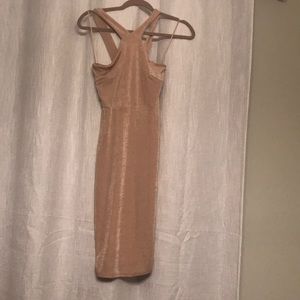 Missguided nude dress